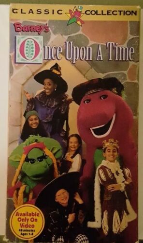 Barney - Once Upon a Time  classic collection(VHS, 1996)