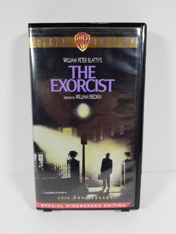 The Exorcist VHS 25th Anniversary Special Widescreen Edition
