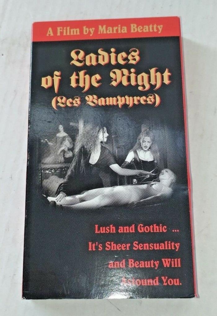 Ladies of the Night Les Vampyres Maria Beatty VHS