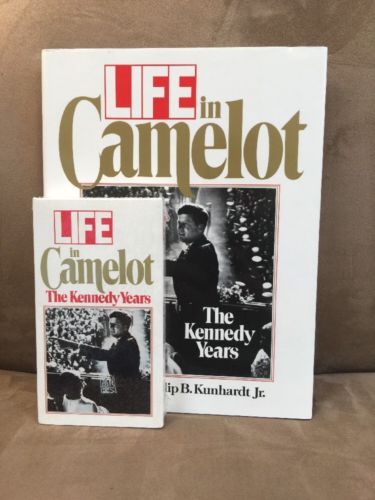 Life In Camelot: The Kennedy Years JFK VHS Documentary / Hardcover Book!