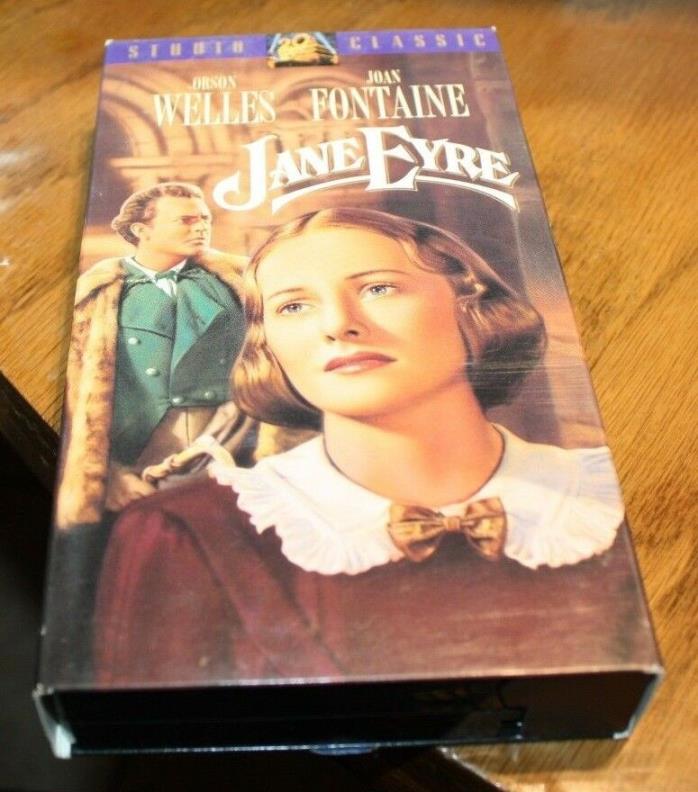 VHS Jane Eyre Orson Wells, & Joan Fontain