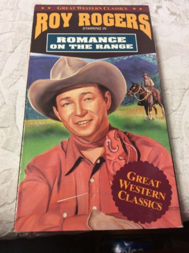 Romance On The Range Roy Rogers Great Western Classics VHS