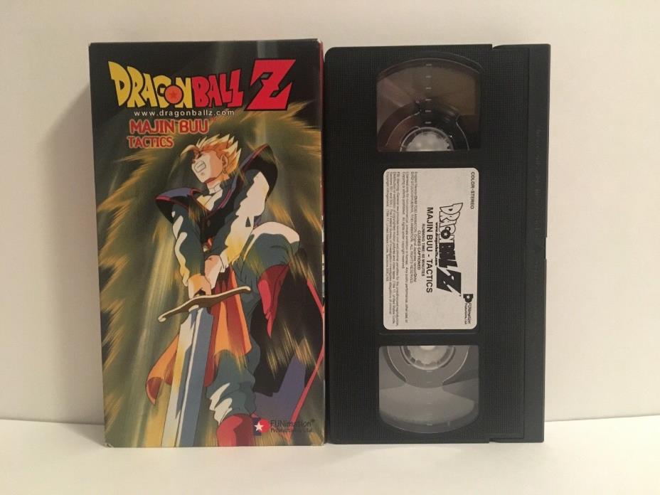 Dragon Ball Z - Majin Buu: Tactics (VHS, 2002) Episode 226 227 228