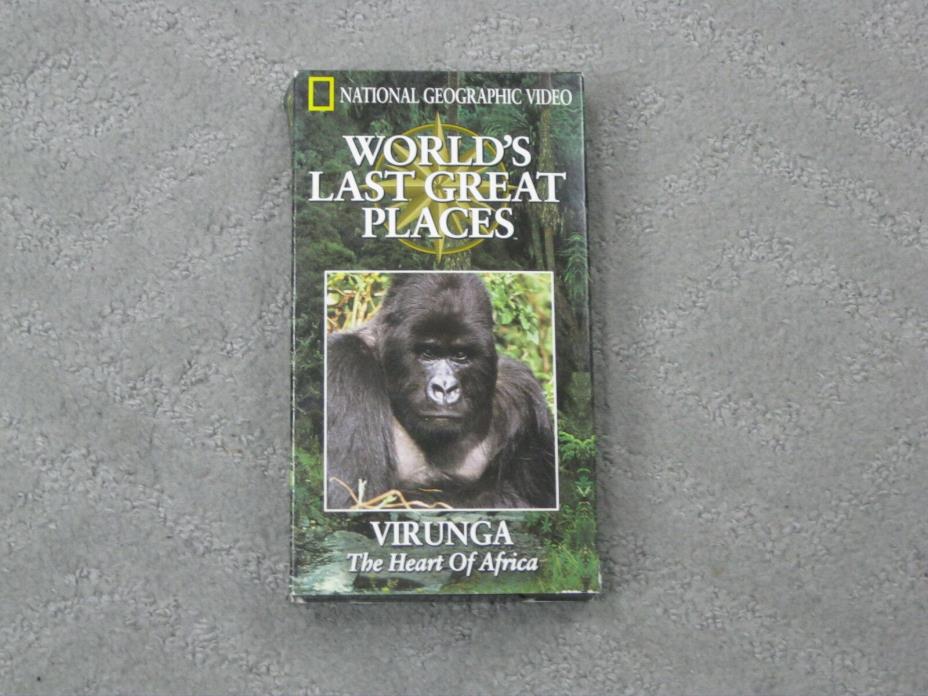 World's Last Great Places - Virunga The Heart of Africa- VHS Video