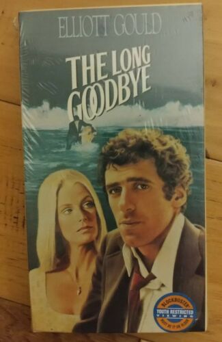 THE LONG GOODBYE Elliott Gould VHS