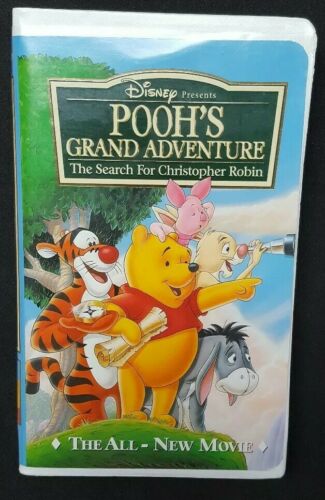 Pooh's Grand Adventure: The Search for Christopher Robin (VHS, 1997) CLAMSHELL
