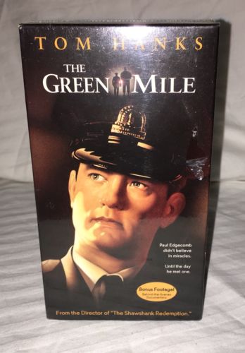 The Green Mile VHS Double Cassette Video Movie Starring Tom Hanks Factory Sealed