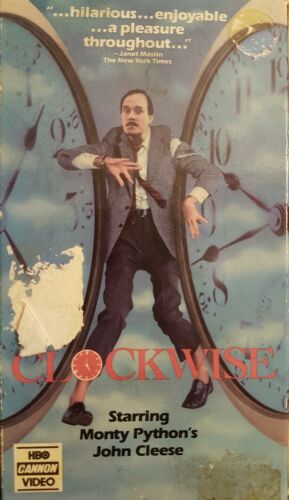 Clockwise (VHS, 1987) - JOHN CLEESE ORIGINAL HBO CANNON VIDEO RELEASE FREE SHIP