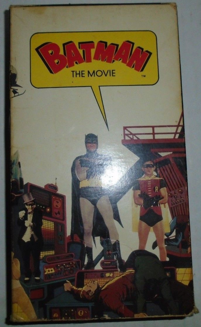 1966 Batman The Movie (1989 VHS- english audio)