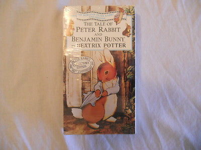The Tale of Peter Rabbit & Benjamin Bunny-Beatrix Potter 1993 VHS / Brand New