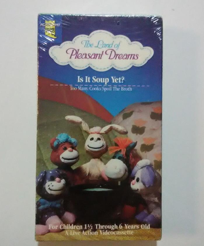 Land Of Pleasant Dreams Is It Soup Yet Live Action VHS Videocassette Brand New