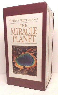 Miracle Planet Reader's Digest VHS / 3 Tapes / New
