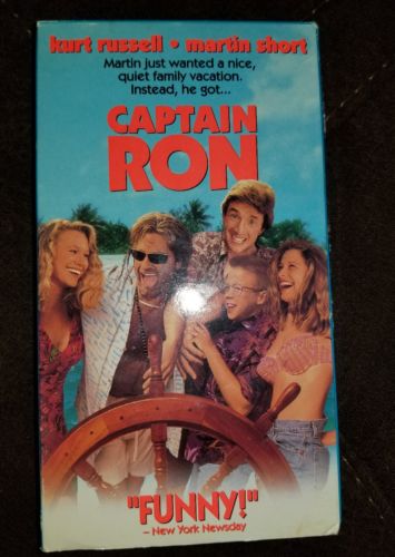 Captain Ron Kurt Russell Martin Short Classic Funny Family Comedy DVD Film Movie