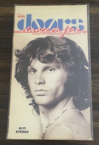 The Doors Dance on Fire used VHS with slip Protector