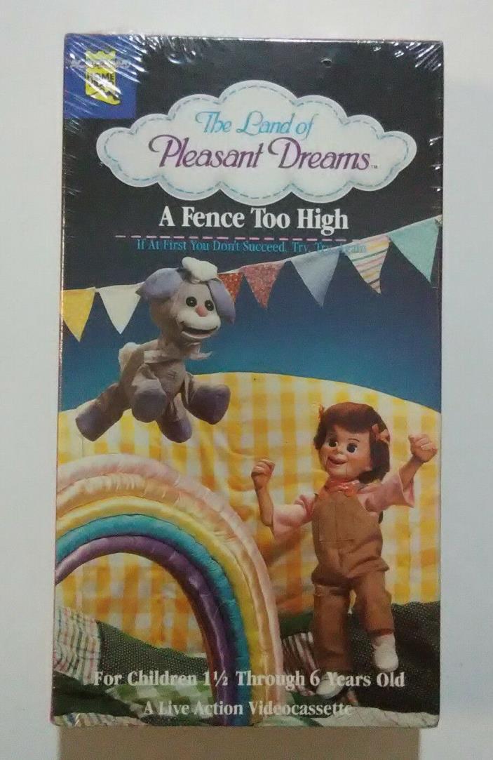 Land Of Pleasant Dreams A Fence Too High Live Action VHS Videocassette Brand New