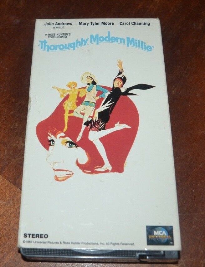 Julie Andrews Thoroughly Modern Millie MCA Home Video VHS Movie 1967