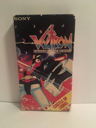 Voltron Castle Of Lions (VHS 1984) RARE & VINTAGE