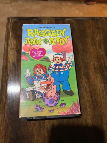 The Aventures Of Raggedy Ann And Andy The Magic Wings Adventure Vhs