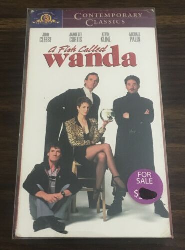 A Fish Called Wanda VHS Used with clear protective case