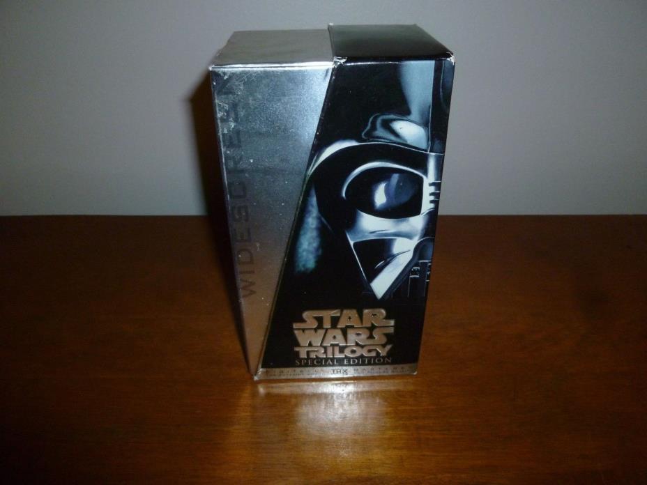 Star Wars Trilogy (VHS, Special Edition-Platinum Widescreen Edition) Movies