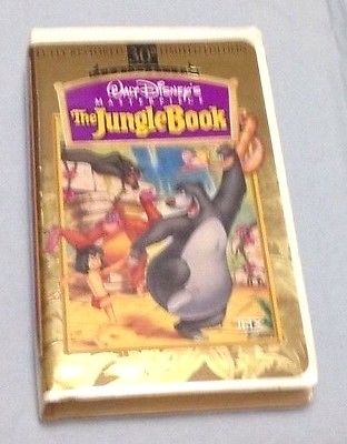 The Jungle Book (VHS, 1997, 30th Anniversary Limited Edition)~Disney~Masterpiece