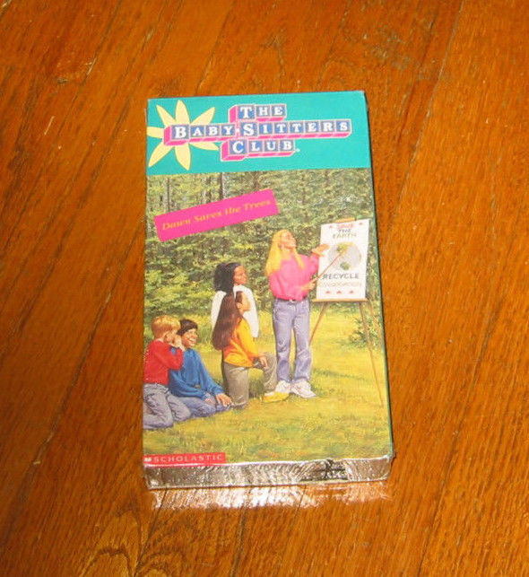 THE BABBY SITTERS CLUB- VHS - DAWN SAVES THE TREE'S - NEW/SEALED NEVER/USED