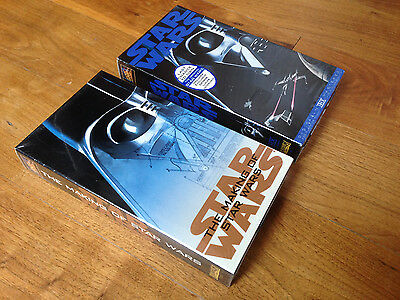 The Making of Star Wars video and Original Star Wars VHS. vintage.