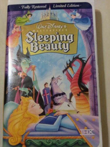 Walt Disney's Sleeping Beauty Masterpiece Collection VHS # 9511 Limited Edition