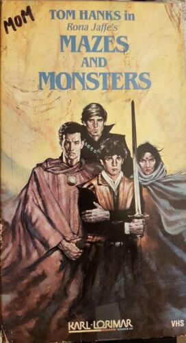 Mazes and Monsters (VHS, 1986) ORIGINAL KARL LORIMAR RELEASE Tested FREE SHIP