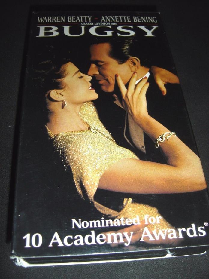 Bugsy VHS 1992 Warren Beatty Annette Bening