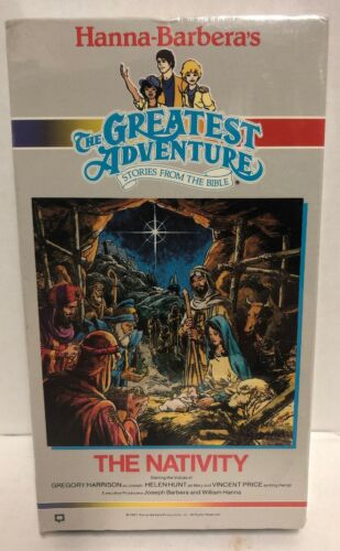 Greatest Adventure Stories From the Bible The Nativity (VHS,1987) Hanna-Barbera