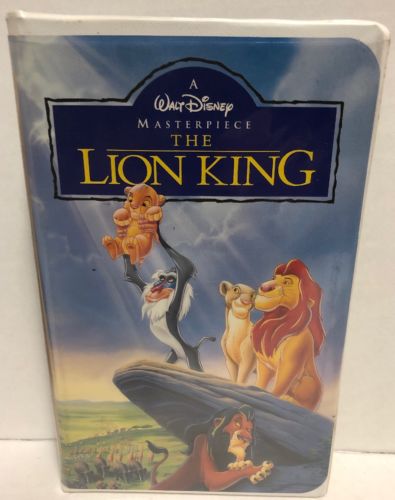 The Lion King (VHS, 1995) A Walt Disney Masterpiece Used