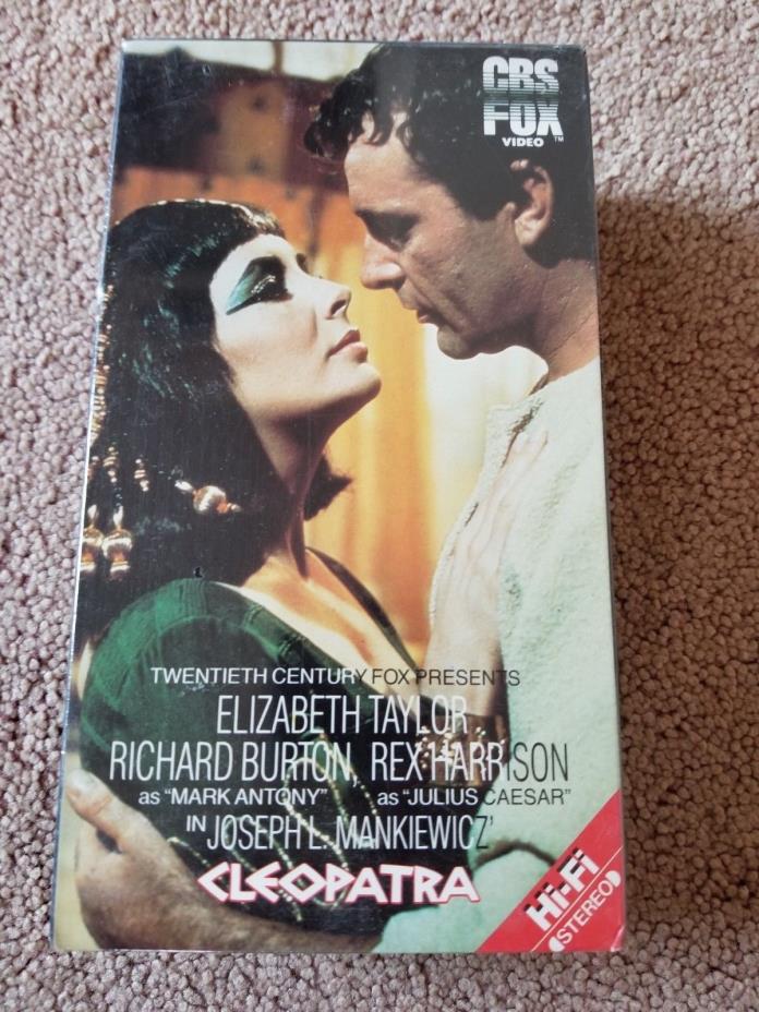Cleopatra (VHS, 1995, 2-Tape Set) - New/Sealed - Free Shipping