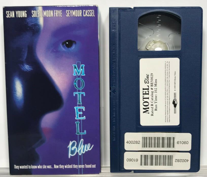 Motel Blue (VHS, 1999) Soleil Moon Frye, Sean Young, Seymour Cassel *Very Good*