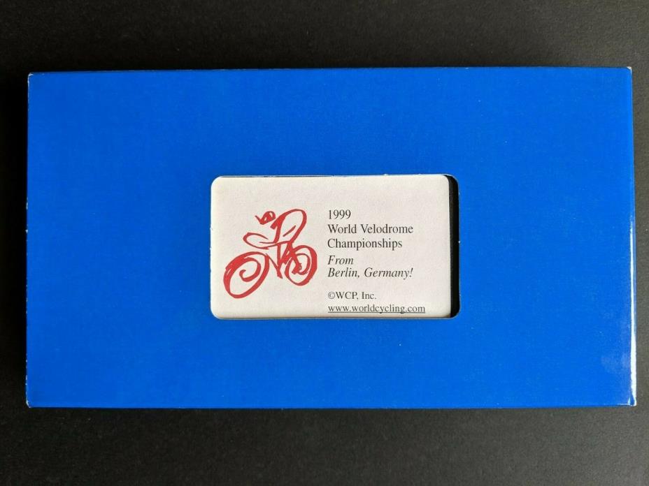 1999 World Velodrome Championships from Berlin- VHS- World Cycling Productions