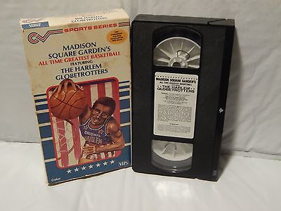 Madison Square Garden's All Time Greatest Basketball +(VHS) Harlem Globetrotters