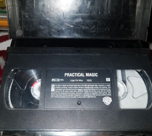 Practical Magic (VHS, 1999, Sandra Bullock, Nicole Kidman)