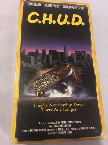 C.H.U.D. VHS CHUD Horror Daniel Stern 1984