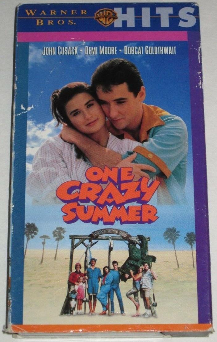 One Crazy Summer (VHS, 1999) John Cusack, Demi Moore (NTSC) Rare Hard To Find