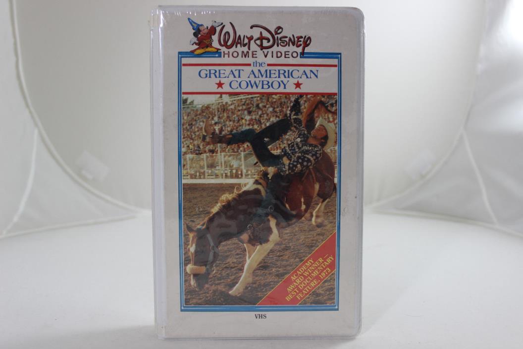 The Great American Cowboy VHS Walt Disney 1973