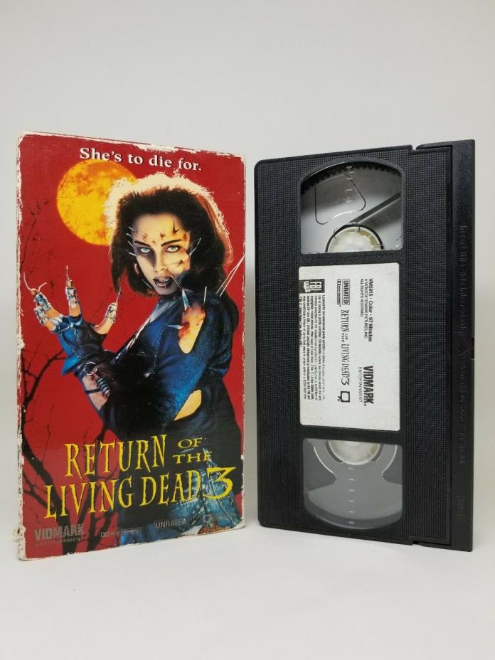Night of the Living Dead 3 - VHS - Horror - WORKS - Free Shipping!