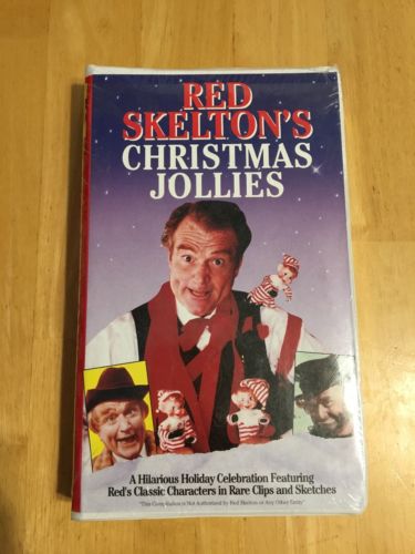 Red Skelton's 1993 Christmas Jollies Black & White VHS. Factory Sealed. New.