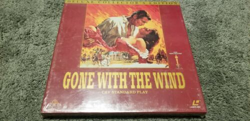 BRAND NEW Gone With The Wind Laserdisc Boxset Sealed DELUXE COLLECTOR'S EDITION