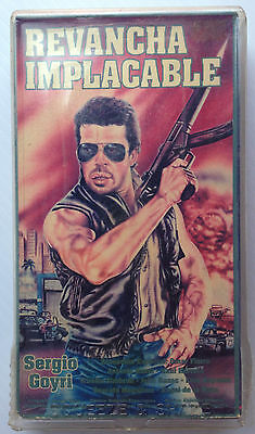 Revancha Implacable VHS NTSC Mexico in Spanish