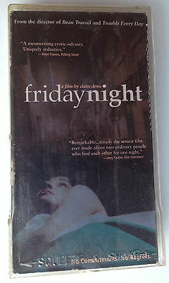 FRIDAY NIGHT VHS 2002 NTSC Rare OOP Vincent Lindon Emmanuele Bernheim French