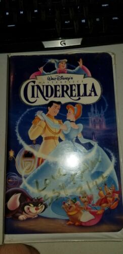 Cinderella (VHS, 1995) Disney Masterpiece Collection