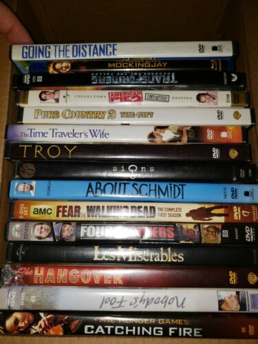 Lot of 14 DVD's and one blu ray
