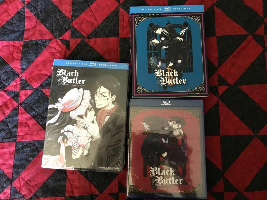Black Butler SEASON 1 &2 NEW Sealed Out of Print