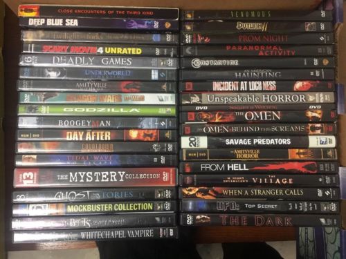 36 DVD Lot Horror Suspense Thriller Action