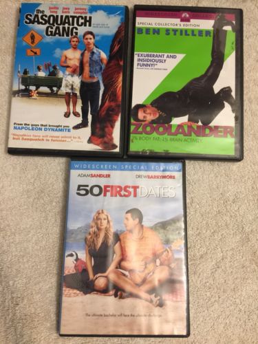 4 Dvd’s Comedy featuring Adam Sandler